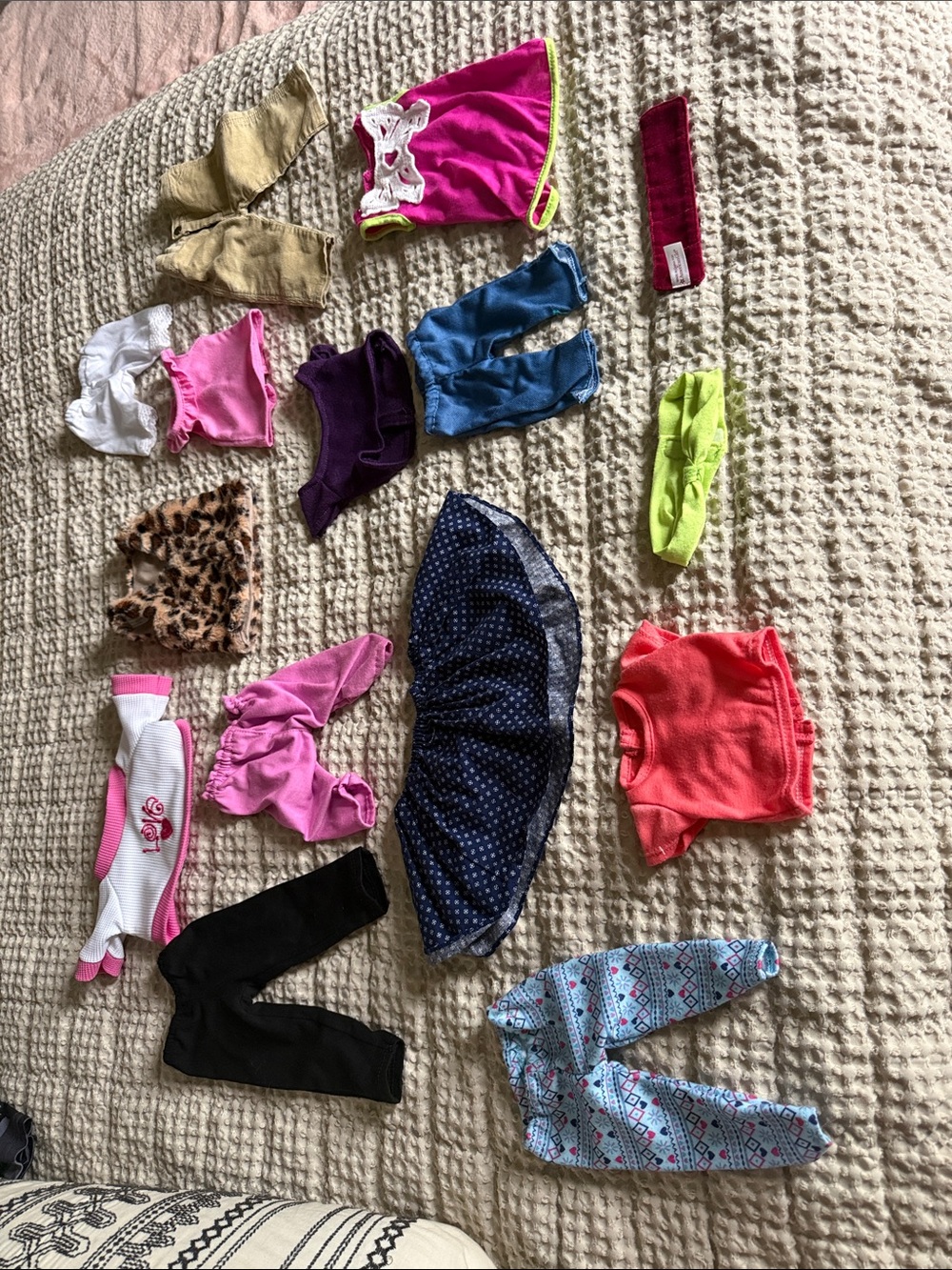 Doll clothes fit American girl/our generation